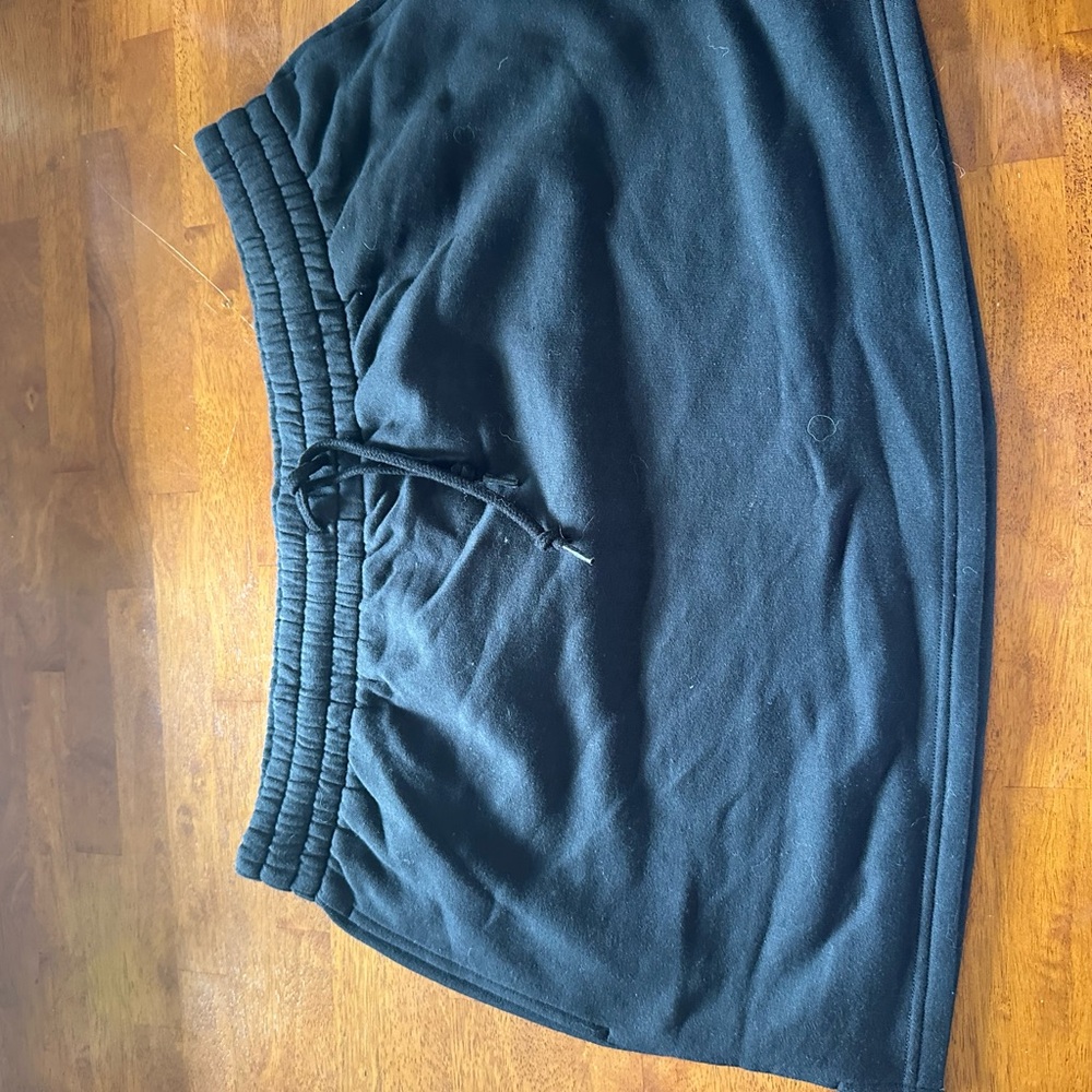PINK Victoria's Secret Black Athletic Shorts